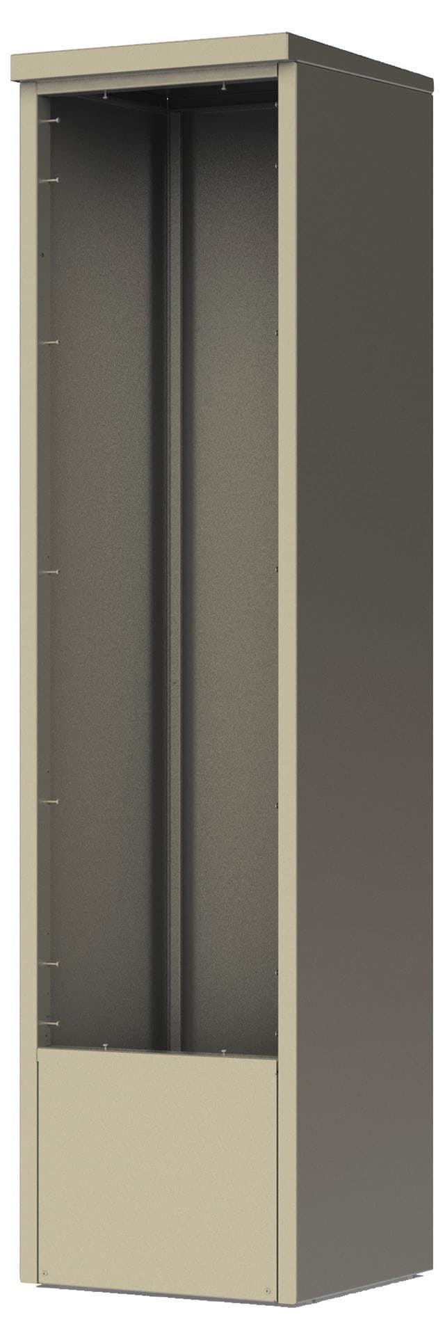 4C Depot Cabinet - accommodates any single column Max height 4C unit - DEP16S - Select Commercial Mailboxes