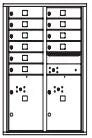 11 High (40 3/4" High) - Select Commercial Mailboxes