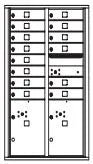 13 High (47 3/4" High) - Select Commercial Mailboxes
