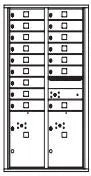 14 High (51 1/4" High) - Select Commercial Mailboxes