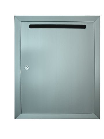 Collection / Drop Box - Fully Recessed - Anodized Aluminum Finish - 120RA / 120SPR - Select Commercial Mailboxes