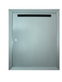 Collection / Drop Box - Surface Mounted - Anodized Aluminum Finish - 120SMSA / 120SPSMS