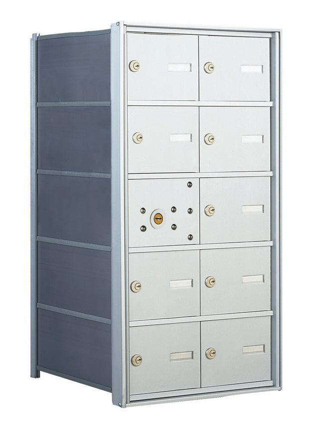 9 Tenant Doors with 1 Master Door - 1400 Series USPS 4B+ Approved Horizontal Replacement Mailbox - Model 140052A - Select Commercial Mailboxes