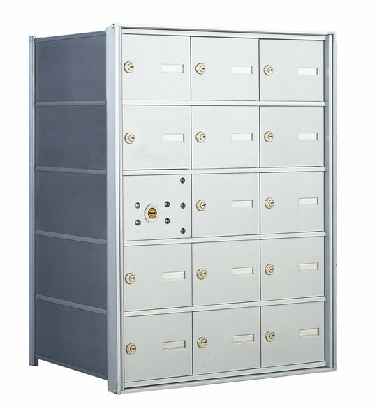14 Tenant Doors with 1 Master Door - 1400 Series USPS 4B+ Approved Horizontal Replacement Mailbox - Model 140053A - Select Commercial Mailboxes