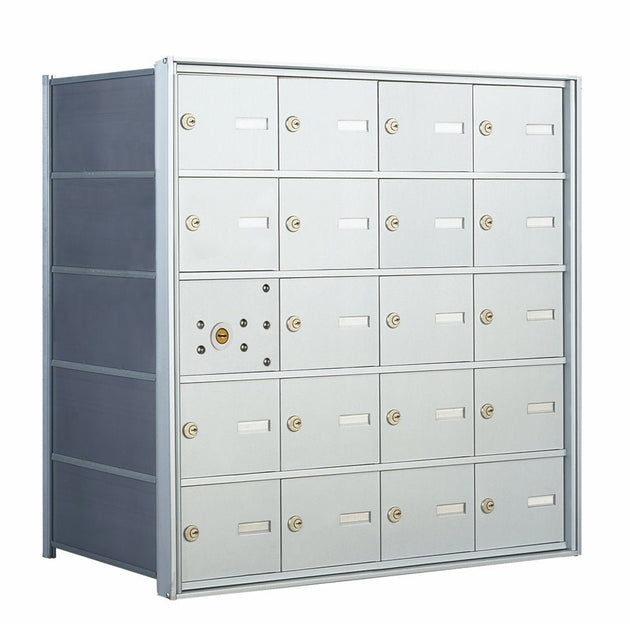 19 Tenant Doors with 1 Master Door - 1400 Series USPS 4B+ Approved Horizontal Replacement Mailbox - Model 140054A - Select Commercial Mailboxes