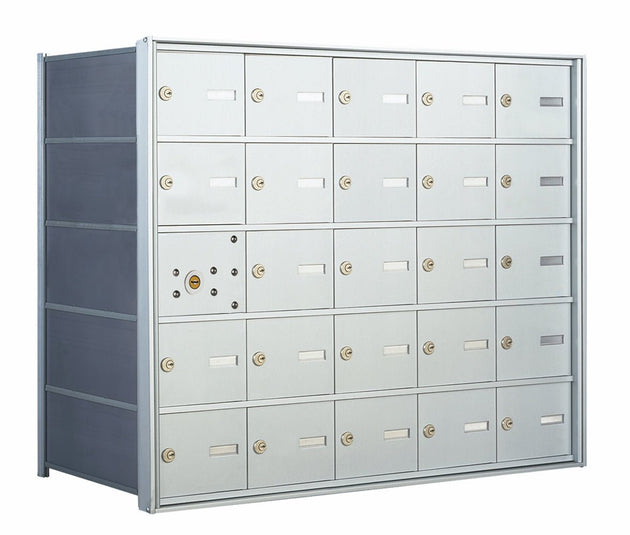 24 Tenant Doors with 1 Master Door - 1400 Series USPS 4B+ Approved Horizontal Replacement Mailbox - Model 140055A - Select Commercial Mailboxes