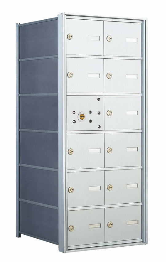 11 Tenant Doors with 1 Master Door - 1400 Series USPS 4B+ Approved Horizontal Replacement Mailbox - Model 140062A - Select Commercial Mailboxes