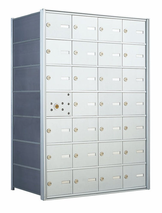 27 Tenant Doors with 1 Master Door - 1400 Series USPS 4B+ Approved Horizontal Replacement Mailbox - Model 140074A - Select Commercial Mailboxes