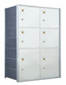 6 Parcel Lockers - 1400 Series USPS 4B+ Approved Horizontal Replacement Mailbox - Model 140074PLA
