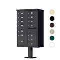 Florence 1570-13 commercial cluster mailbox, 13 tenant doors, 1 package locker