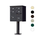 Florence 1570-4T5 commercial cluster mailbox, 4 tenant doors, 2 package lockers