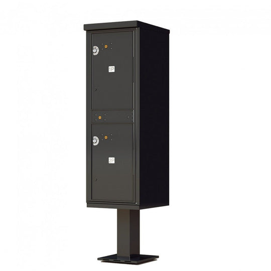 Florence 1590 - T1 commercial parcel locker, 2 package lockers - Select Commercial Mailboxes