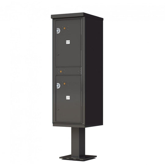 Florence 1590 - T1 commercial parcel locker, 2 package lockers - Select Commercial Mailboxes