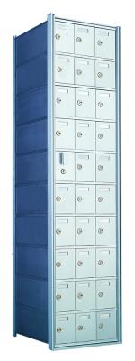 Standard 30 Door Horizontal Mailbox Unit - Front Loading - (29 Useable; 10 High) - 1600103A - Select Commercial Mailboxes