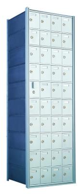 Custom 40 Door Horizontal Mailbox Unit - Front Loading - (39 Useable; 10 High) 1600104 - SP - Select Commercial Mailboxes
