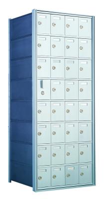 Custom 32 Door Horizontal Mailbox Unit - Front Loading - (31 Useable; 8 High) 160084 - SP - Select Commercial Mailboxes
