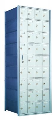 Custom 36 Door Horizontal Mailbox Unit - Front Loading - (35 Useable; 9 High) 160094 - SP - Select Commercial Mailboxes