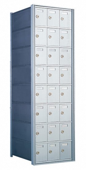 Standard 24 Door 8 High Horizontal Mailbox Unit - Rear Loading - 170083A - Select Commercial Mailboxes