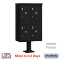 Salsbury 4 Door High Security Outdoor Parcel Locker (OPL) Mailbox - Model 3304