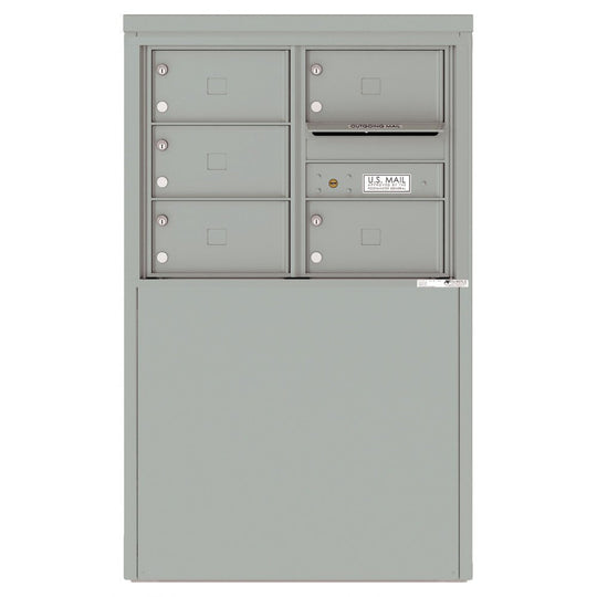 5 Tenant Doors and Outgoing Mail Compartment - 4C Depot Mailbox Module - 4C06D - 05X - D - Select Commercial Mailboxes