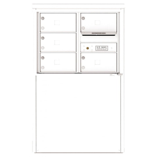 5 Tenant Doors and Outgoing Mail Compartment - 4C Depot Mailbox Module - 4C06D - 05X - D - Select Commercial Mailboxes