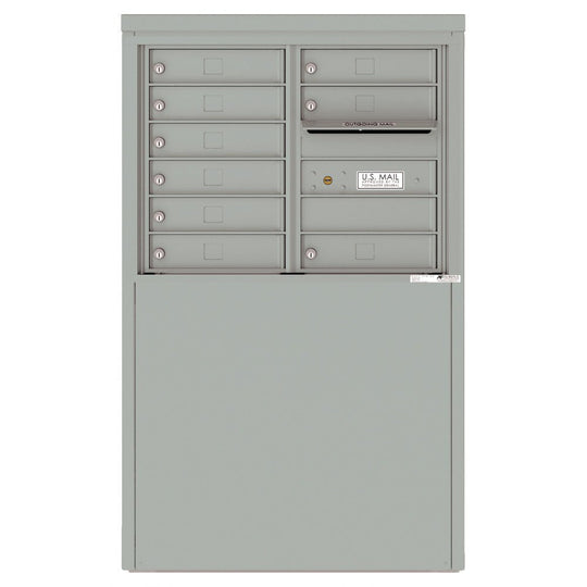 9 Tenant Doors and Outgoing Mail Compartment - 4C Depot Mailbox Module - 4C06D - 09 - D - Select Commercial Mailboxes