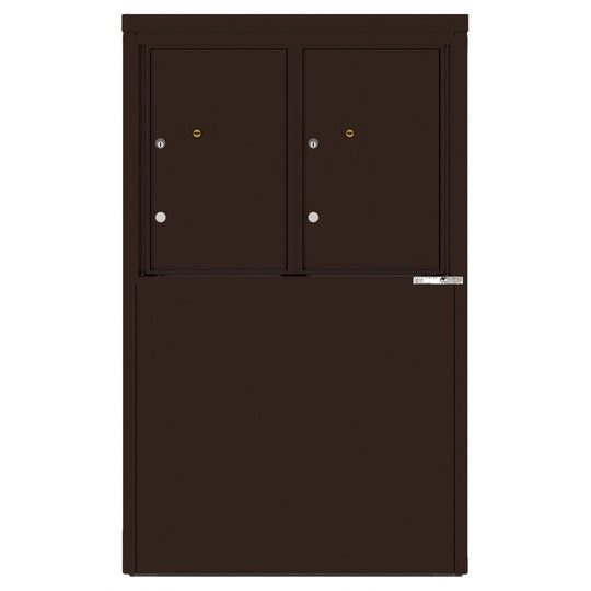 2 Parcel Lockers - 4C Depot Mailbox Module - 4C06D - 2P - D - Select Commercial Mailboxes