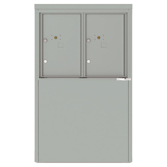 2 Parcel Lockers - 4C Depot Mailbox Module - 4C06D - 2P - D - Select Commercial Mailboxes