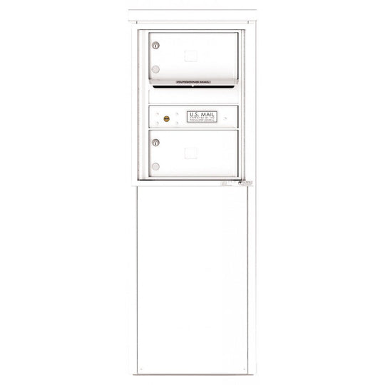 2 Tenant Doors with one Outgoing Mail Compartment - 4C Depot Mailbox Module - 4C06S - 02 - D - Select Commercial Mailboxes
