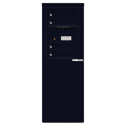 4 Tenant Doors with one Outgoing Mail Compartment - 4C Depot Mailbox Module - 4C06S - 04 - D - Select Commercial Mailboxes