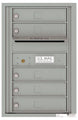 5 Tenant Doors with Outgoing Mail Compartment - 4C Wall Mount 7-High Mailboxes - 4C07S-05