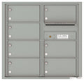7 Oversized Tenant Doors with Outgoing Mail Compartment - 4C Wall Mount 8-High Mailboxes - 4C08D-07