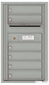 6 Tenant Doors with Outgoing Mail Compartment - 4C Wall Mount 8-High Mailboxes - 4C08S-06