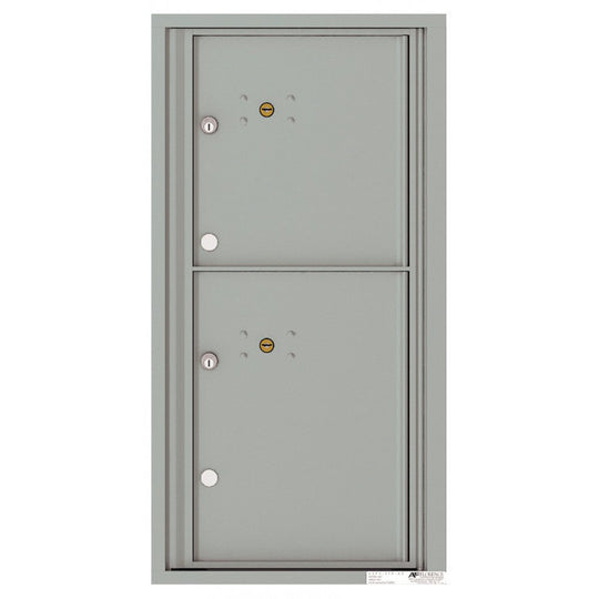 2 Parcel Doors Unit - 4C Wall Mount 9 - High - 4C09S - 2P - Select Commercial Mailboxes