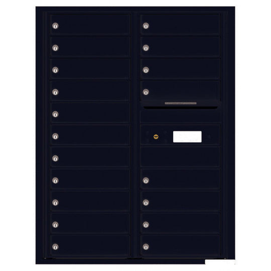 19 Tenant Doors with Outgoing Mail Compartment - 4C Wall Mount 11 - High Mailboxes - 4C11D - 19 - Select Commercial Mailboxes