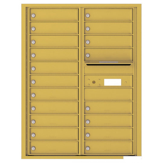 19 Tenant Doors with Outgoing Mail Compartment - 4C Wall Mount 11 - High Mailboxes - 4C11D - 19 - Select Commercial Mailboxes