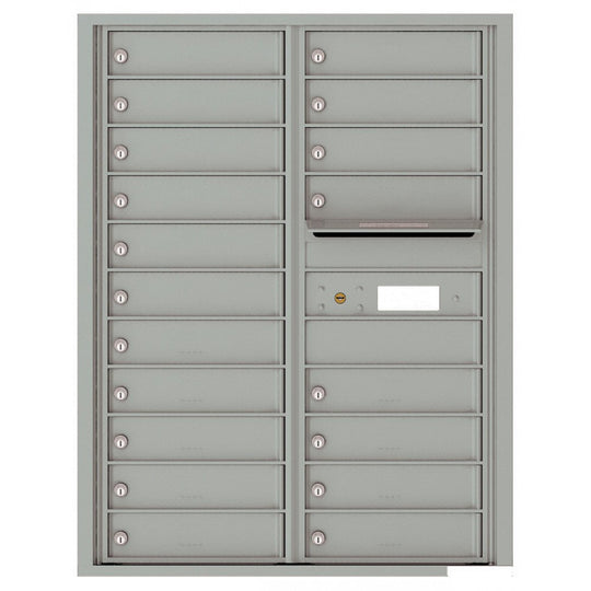 19 Tenant Doors with Outgoing Mail Compartment - 4C Wall Mount 11 - High Mailboxes - 4C11D - 19 - Select Commercial Mailboxes