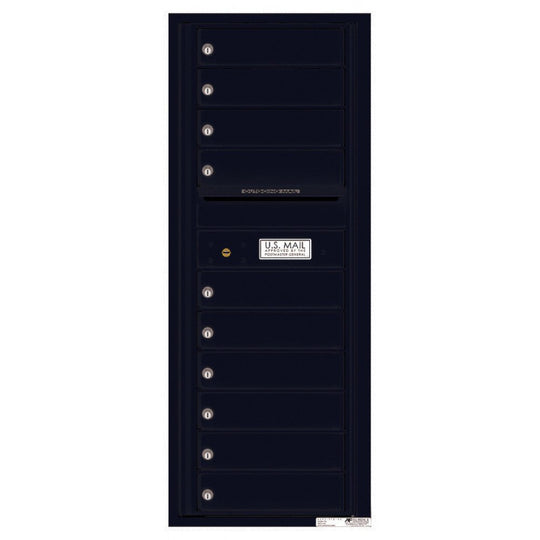10 Tenant Doors with Outgoing Mail Compartment - 4C Wall Mount 12 - High Mailboxes - 4C12S - 10 - Select Commercial Mailboxes