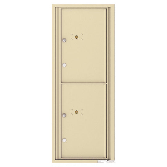 2 Parcel Doors Unit - 4C Wall Mount 12 - High - 4C12S - 2P - Select Commercial Mailboxes