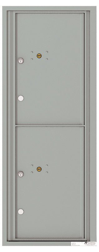 2 Parcel Doors Unit - 4C Wall Mount 12 - High - 4C12S - 2P - Select Commercial Mailboxes