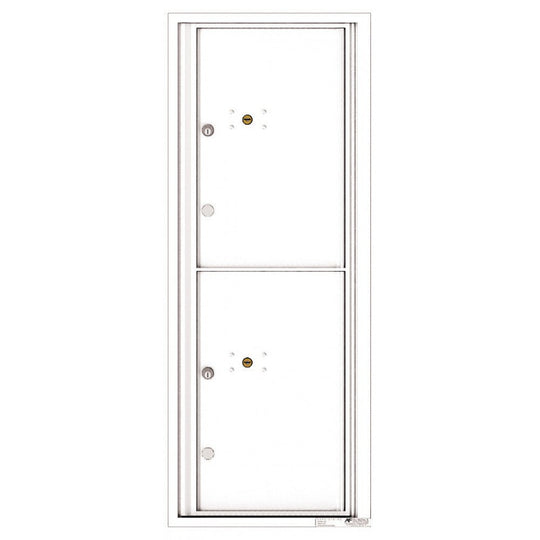 2 Parcel Doors Unit - 4C Wall Mount 12 - High - 4C12S - 2P - Select Commercial Mailboxes