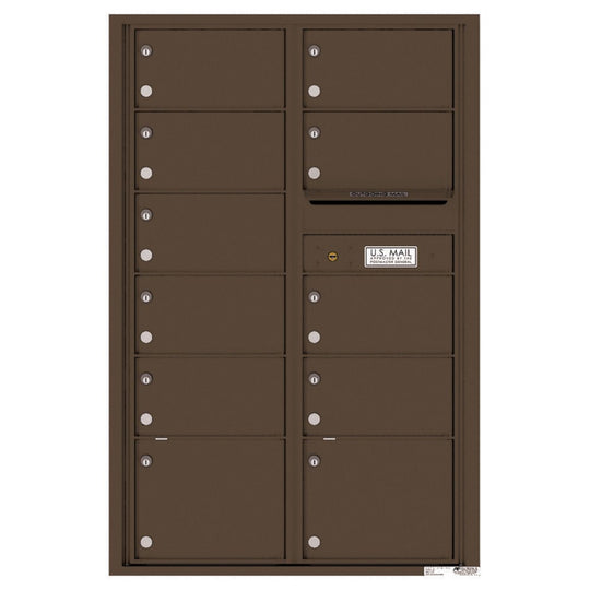 11 Oversized Tenant Doors and Outgoing Mail Compartment - 4C Wall Mount 13 - High Mailboxes - 4C13D - 11 - Select Commercial Mailboxes