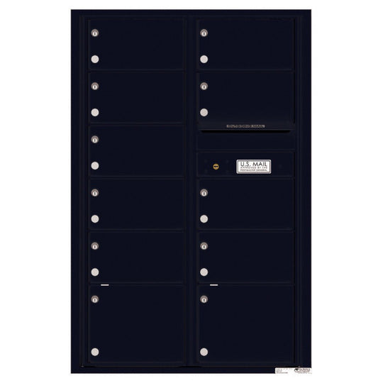 11 Oversized Tenant Doors and Outgoing Mail Compartment - 4C Wall Mount 13 - High Mailboxes - 4C13D - 11 - Select Commercial Mailboxes
