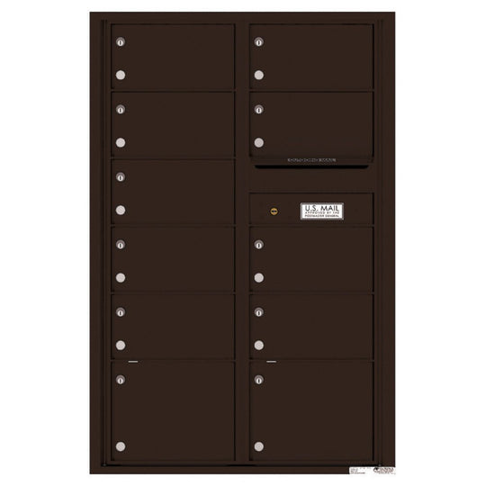 11 Oversized Tenant Doors and Outgoing Mail Compartment - 4C Wall Mount 13 - High Mailboxes - 4C13D - 11 - Select Commercial Mailboxes