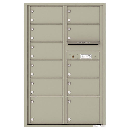 11 Oversized Tenant Doors and Outgoing Mail Compartment - 4C Wall Mount 13 - High Mailboxes - 4C13D - 11 - Select Commercial Mailboxes