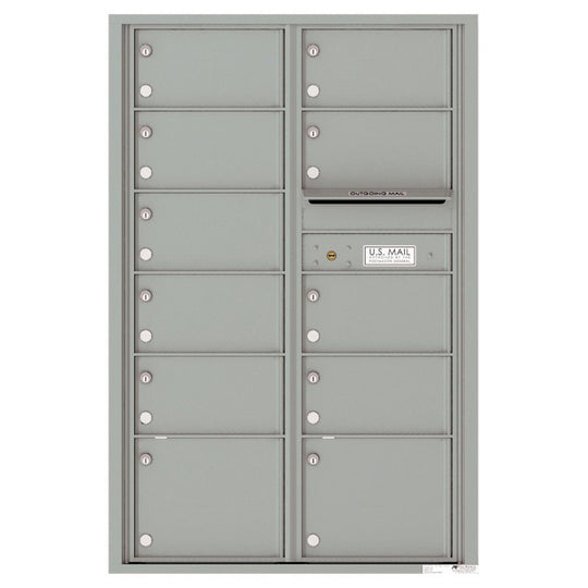 11 Oversized Tenant Doors and Outgoing Mail Compartment - 4C Wall Mount 13 - High Mailboxes - 4C13D - 11 - Select Commercial Mailboxes