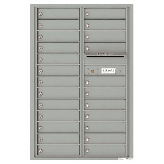 24 Tenant Doors and Outgoing Mail Compartment - 4C Wall Mount 13 - High Mailboxes - 4C13D - 24 - Select Commercial Mailboxes