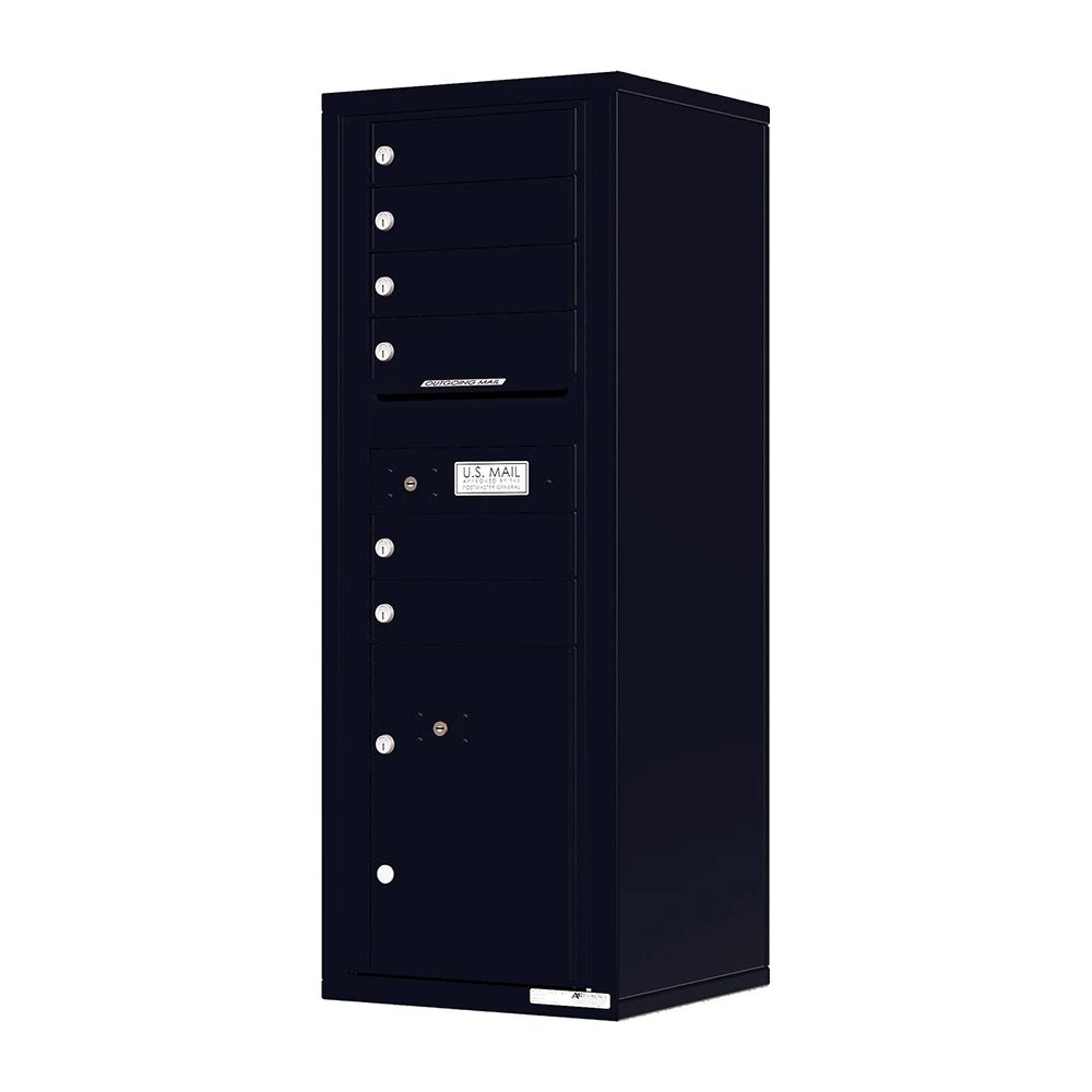 Surface Mounting Collar - 6 Door High for Double Column 4C Mailbox - SM06D - Select Commercial Mailboxes