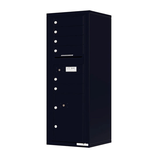 Surface Mounting Collar - 6 Door High for Double Column 4C Mailbox - SM06D - Select Commercial Mailboxes