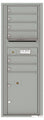 6 Tenant Doors with 1 Parcel Locker and Outgoing Mail Compartment - 4C Wall Mount 13-High Mailboxes - 4C13S-06